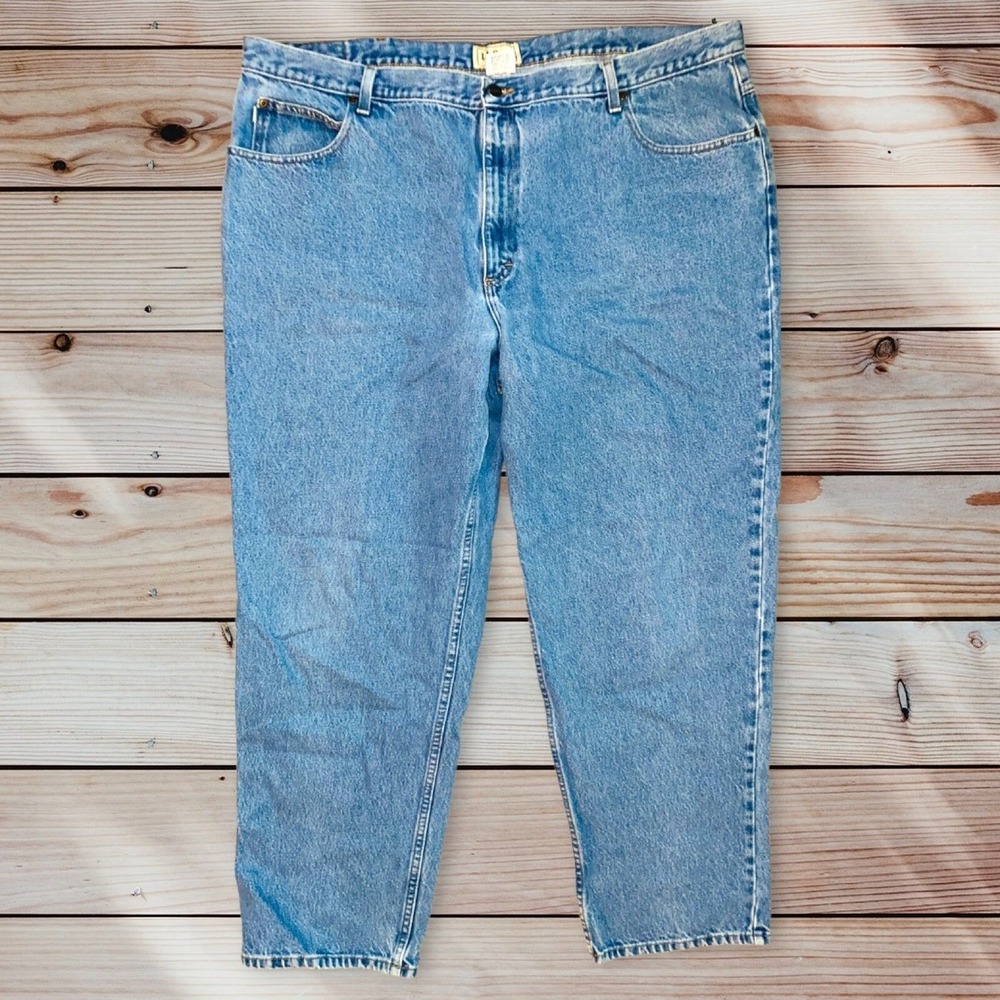 G1 L.L. Bean men's jeans natural‎ fit 46 x 30 big